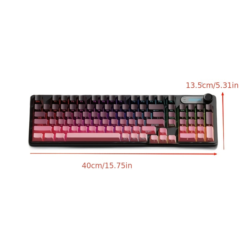 RGB Gaming Keyboard EWEADN V102 RGB Wired Gaming Keyboard - 99-Key Silent Mechanical-like Switches