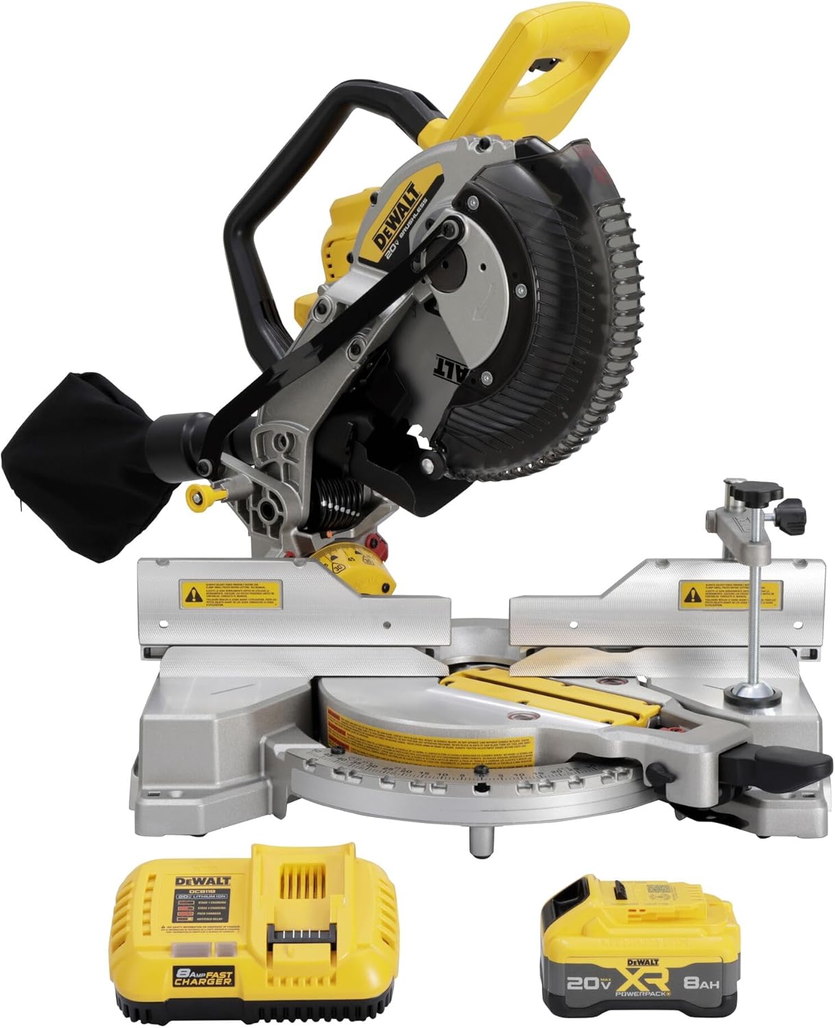 20V MAX XR 10 in. Double Bevel Fixed Miter Saw Kit (DCS714WW1)