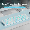 104-Key Gaming Keyboard EWEADN Retro Punk Gaming Keyboard 104-Key | Wired USB