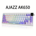 AK650 65% Compact Mechanical Gaming Keyboard with 3 Modes, Wireless Connectivity, 0.85\