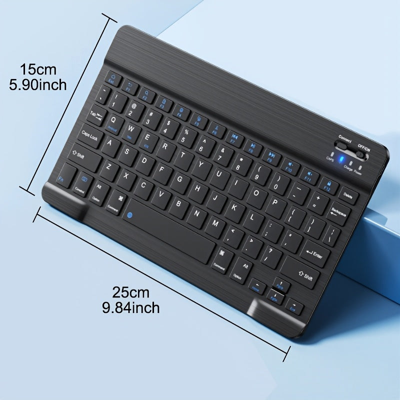 Keyboard for Tablet Android iOS Windows Wireless Keyboard And mouse, Gaming Keyboard 78-Key Silent Ultra-Thin Keyboard for iPad Phone