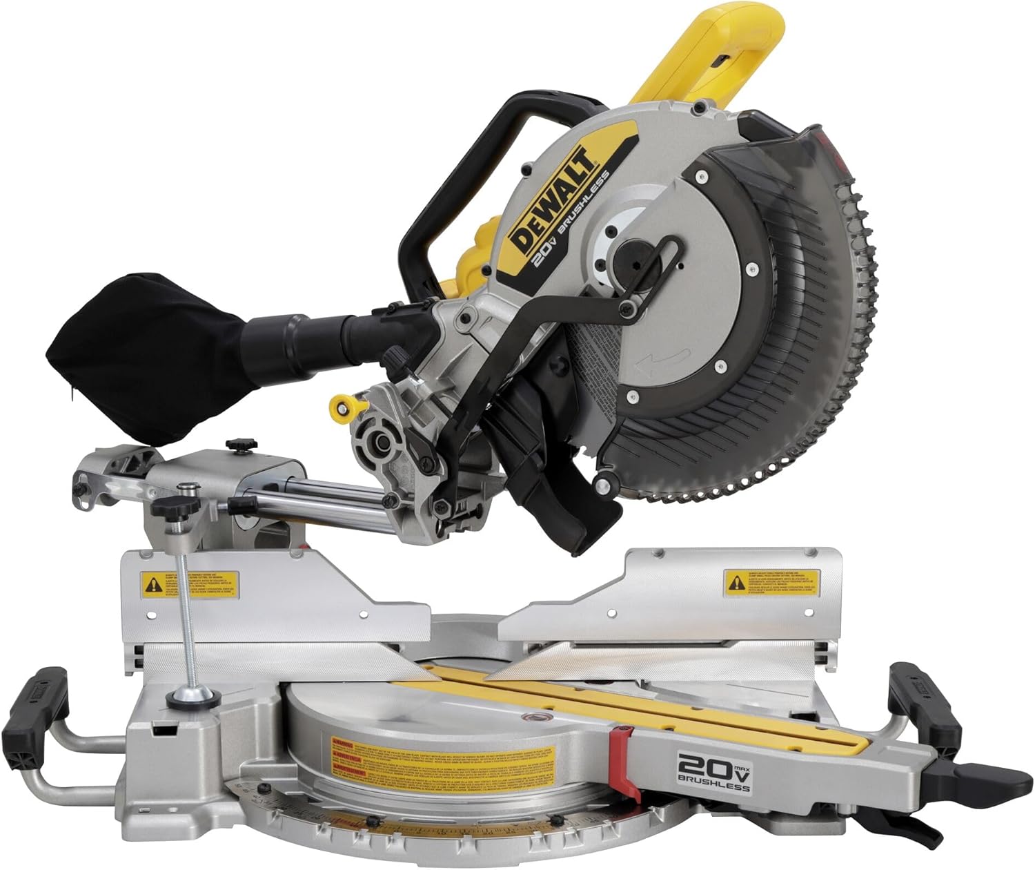 20V MAX XR 12 inch Double Bevel Sliding Miter Saw, Cordless, Tool Only (DCS785B)