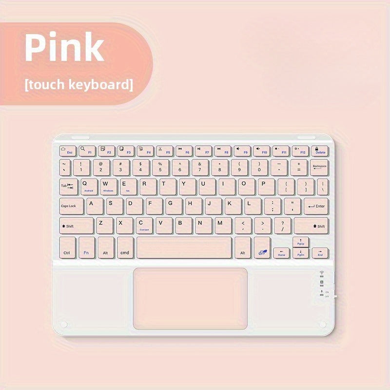For Ipad, Tablet, Phone, Office, Universal Three System Wireless Touch, Touch, Wireless Keyboard