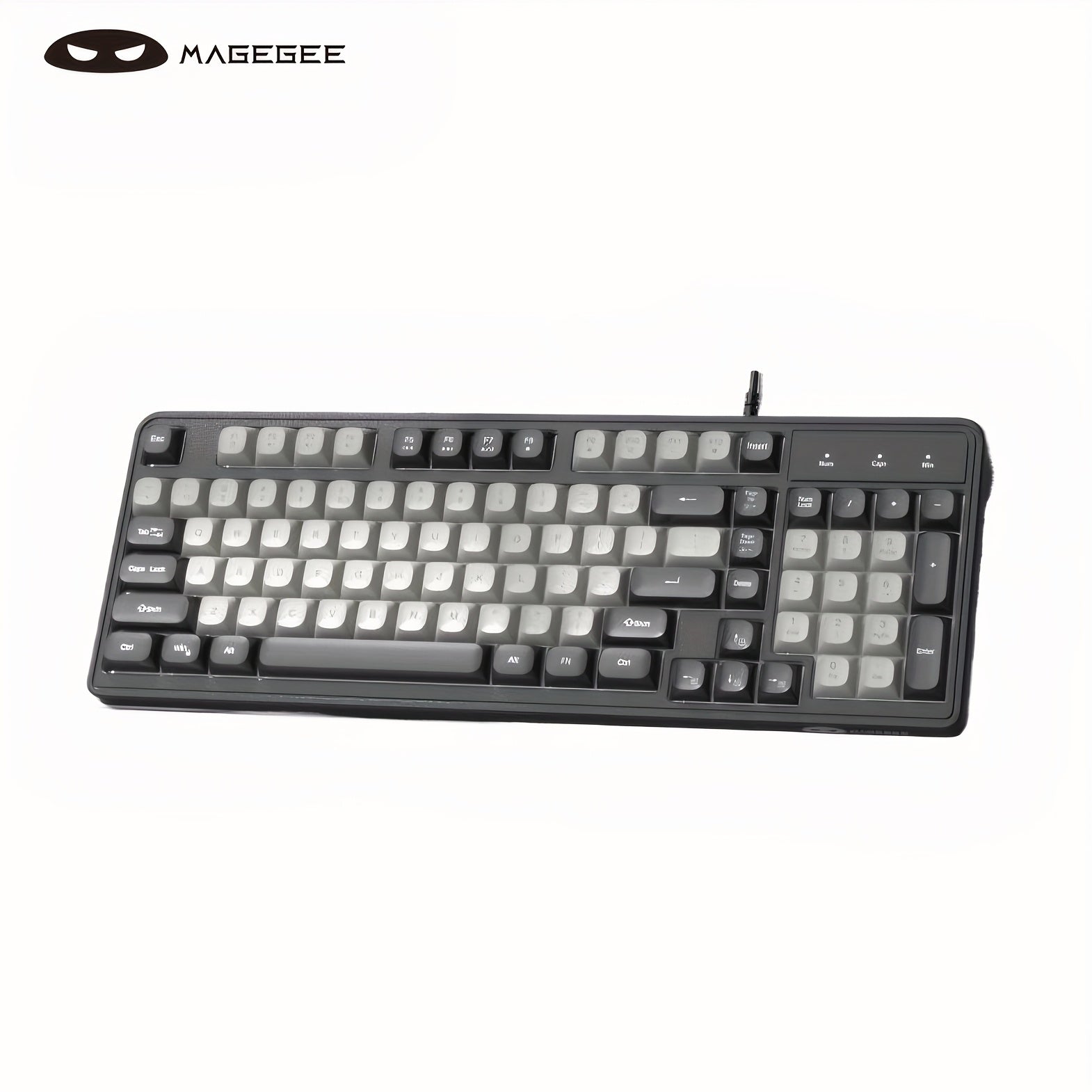 MageGee GK980 Pro 96% RGB Gaming Keyboard - 98-Key Compact Design, Rainbow Backlit