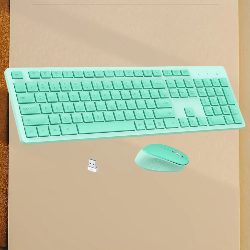Wireless Keyboard Mouse Set Keyboard And Mouse Set Business Office Home Keyboard Laptop Desktop Computer Universal