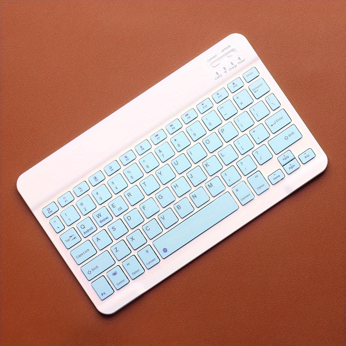 Ultra Thin Wireless Keyboard Portable Mini Keyboard Suitable for Tablets, Ipads, Mobile Phones