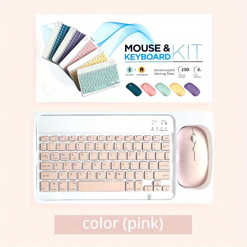 Keyboard for Tablet Android iOS Windows Wireless Keyboard And mouse, Gaming Keyboard 78-Key Silent Ultra-Thin Keyboard for iPad Phone