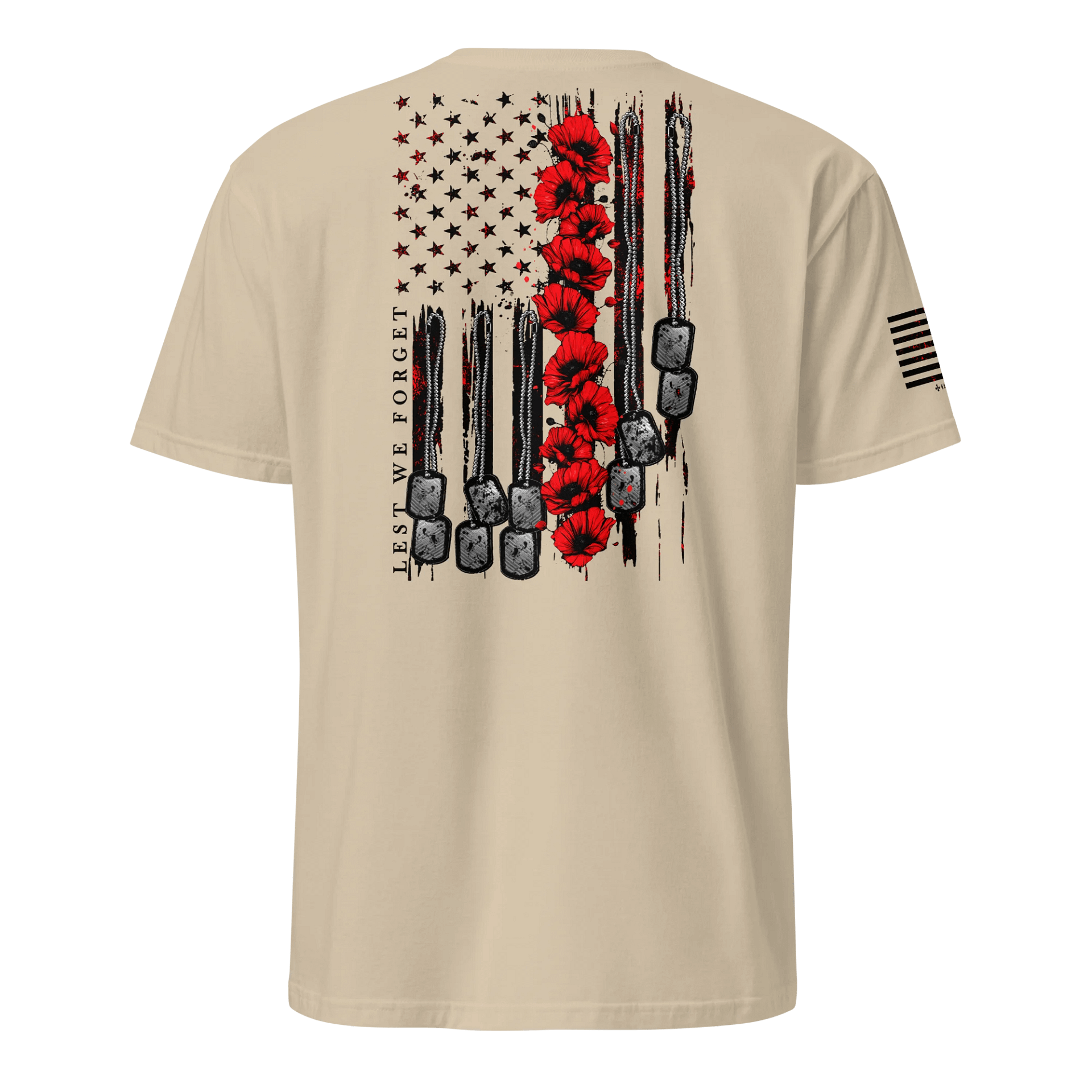 Dog Tag Flag: Poppy Edition