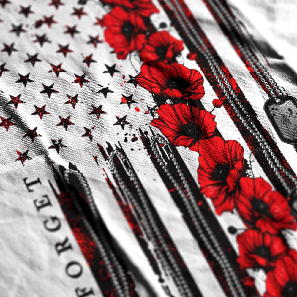 Dog Tag Flag: Poppy Edition