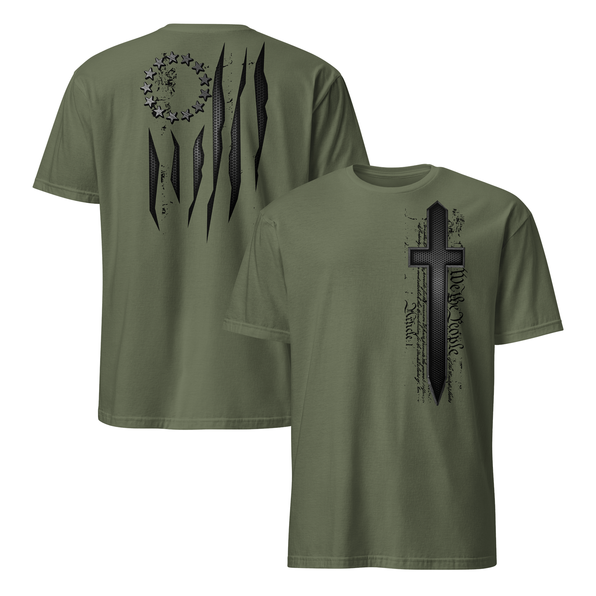 Carbon Onyx Cross: We The People