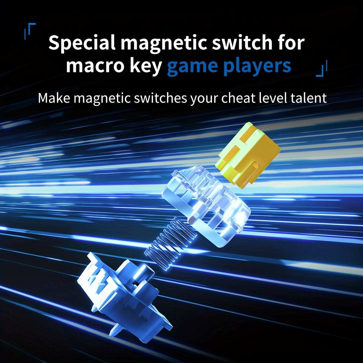 AK820 MAX Gaming Keyboard AK820 MAX Magnetic Mechanical Keyboard | RGB Lighting