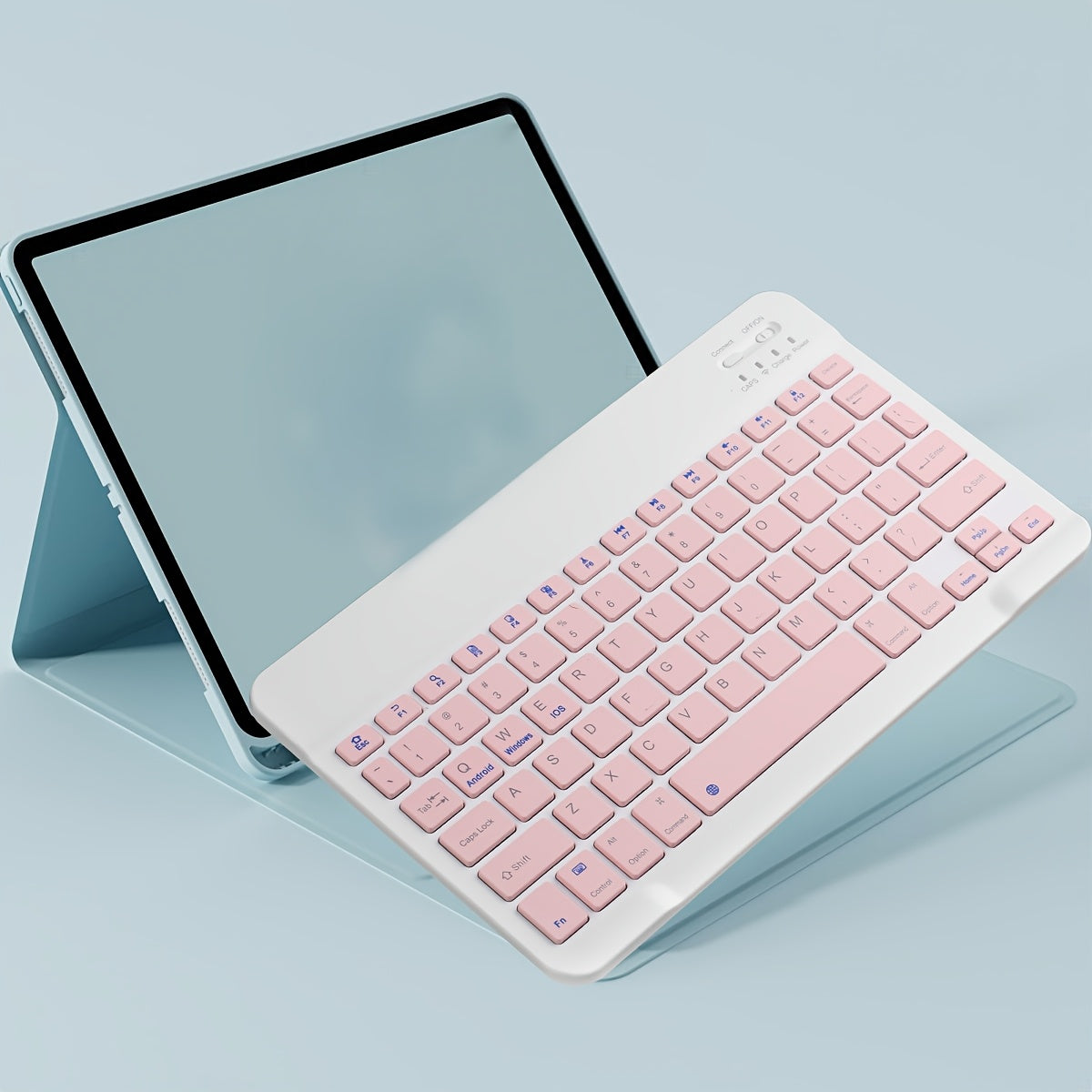 Ultra-thin Wireless Keyboard, Rechargeable Portable Wireless Keyboard, Scissor Keys