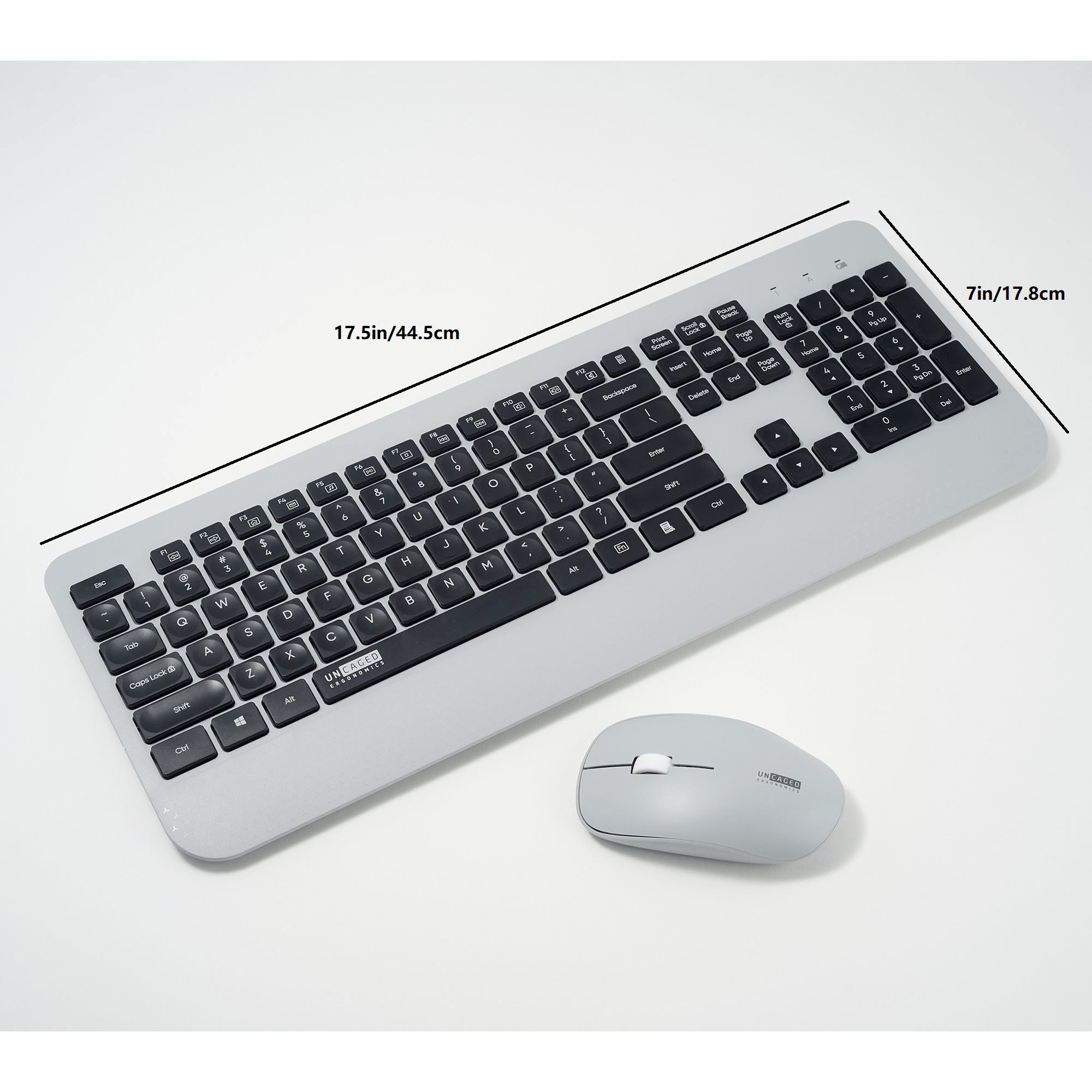 Wireless Keyboard and Wireless Mouse