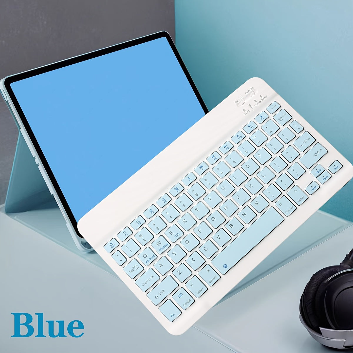 Keyboard for Tablet Android iOS Windows Wireless Keyboard And mouse, Gaming Keyboard 78-Key Silent Ultra-Thin Keyboard for iPad Phone